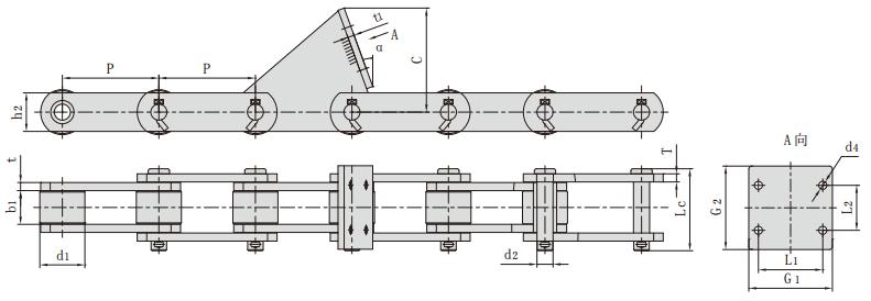 <font color='red'>P95</font>.25F1_鋼廠用輸送鏈 鋼廠